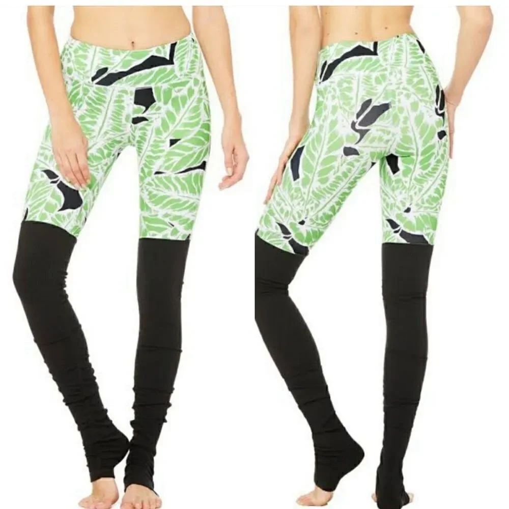 Alo Palm Springs Glowstick Black Goddess Legging Size XS